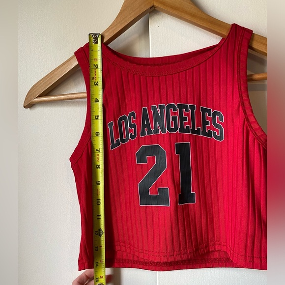 Free With Purchase Ribbed Crop Top 21 SHEIN Womens Small Los Angeles - Picture 4 of 6